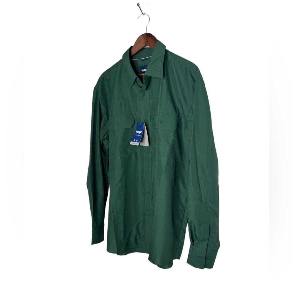 Wrangler Men’s Performance Long Sleeve Shirt - Picture 10 of 16